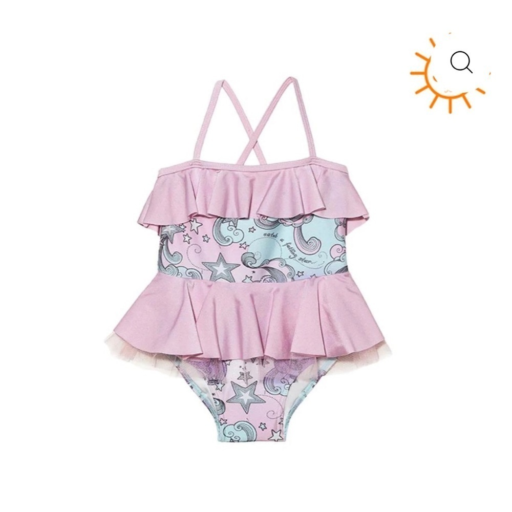Tutu Du Monde Lavender Kids Swim One Piece - Picture 2 of 6